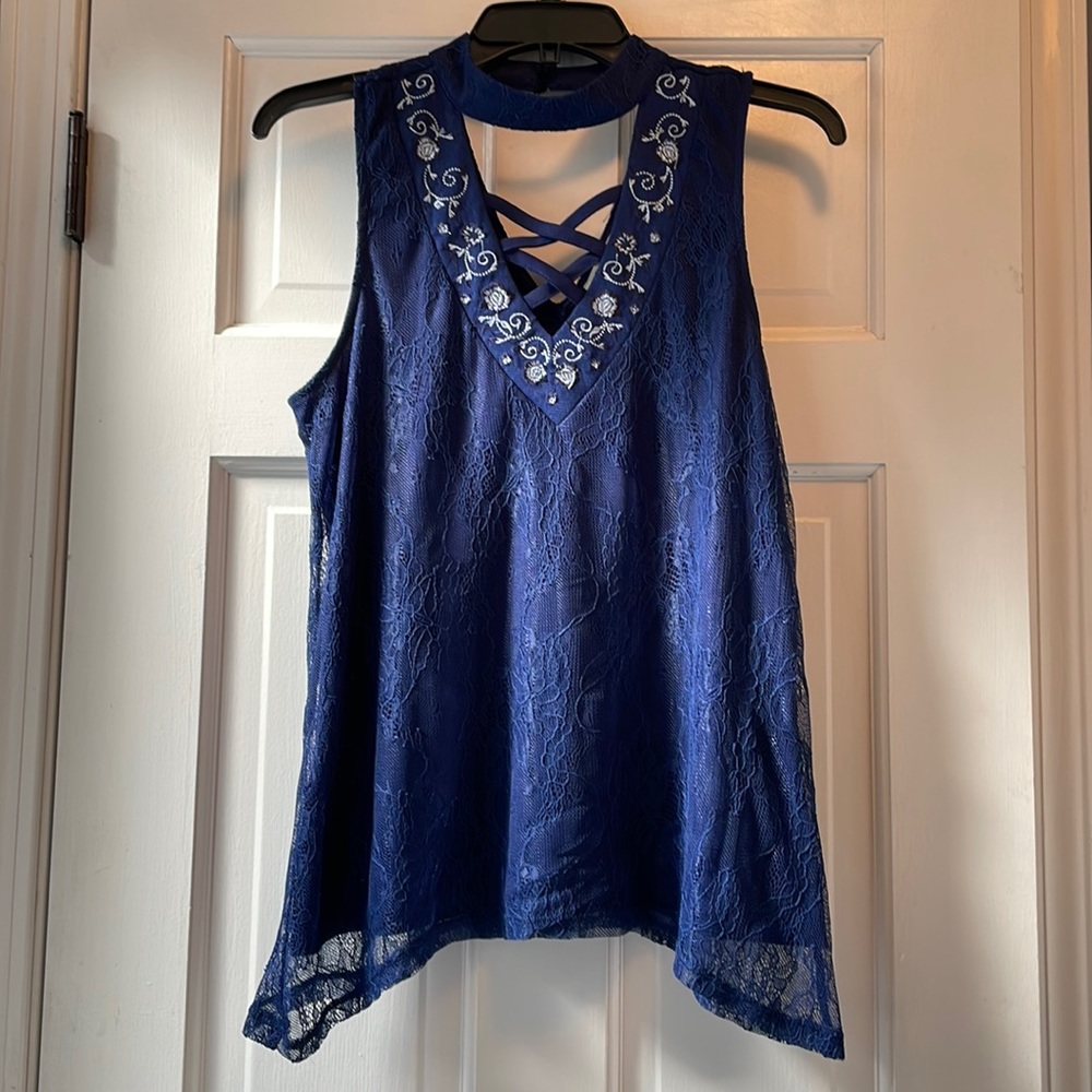 Layered Lace Top